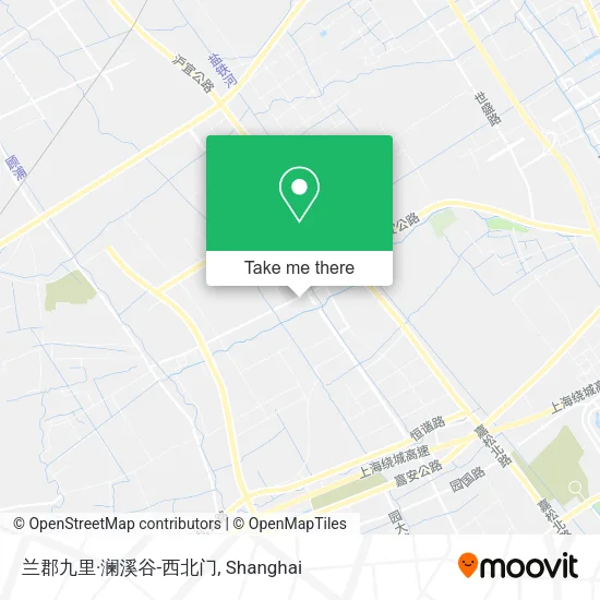 兰郡九里·澜溪谷-西北门 map