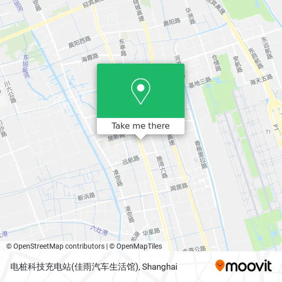 电桩科技充电站(佳雨汽车生活馆) map