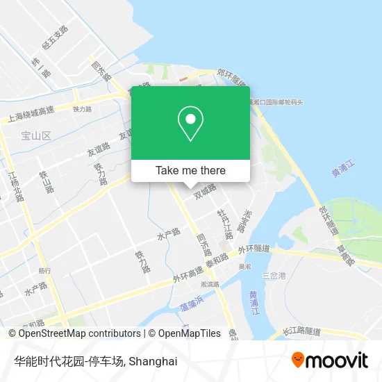 华能时代花园-停车场 map