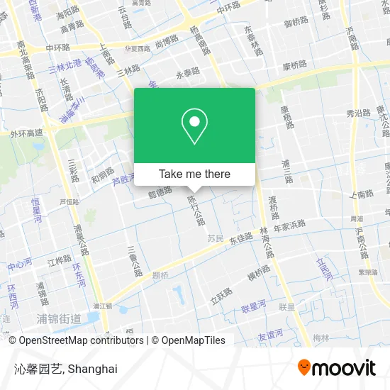 沁馨园艺 map