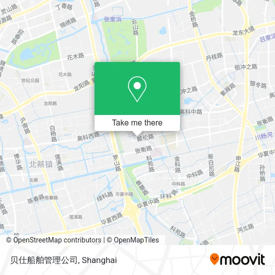 贝仕船舶管理公司 map
