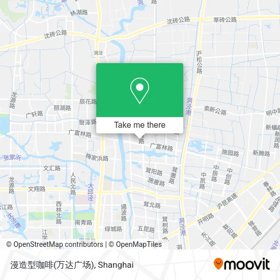 漫造型咖啡(万达广场) map