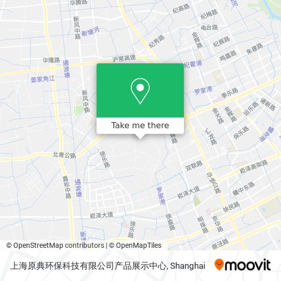 上海原典环保科技有限公司产品展示中心 map