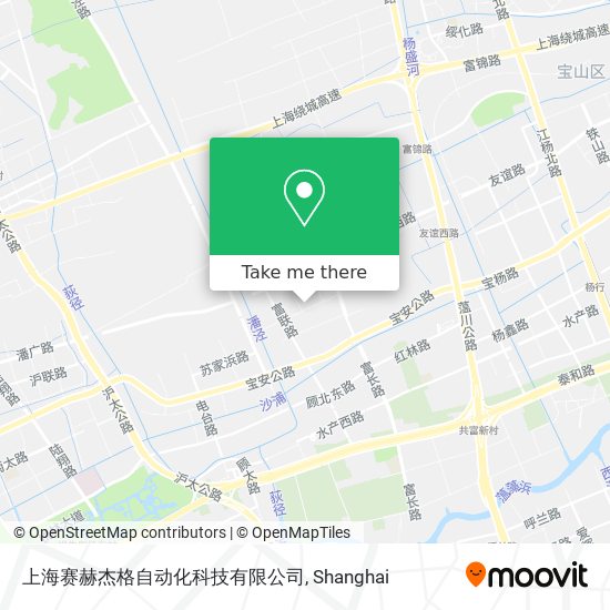 上海赛赫杰格自动化科技有限公司 map