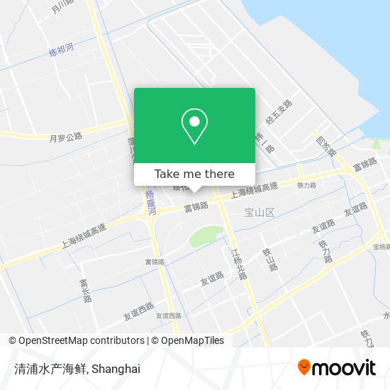 清浦水产海鲜 map
