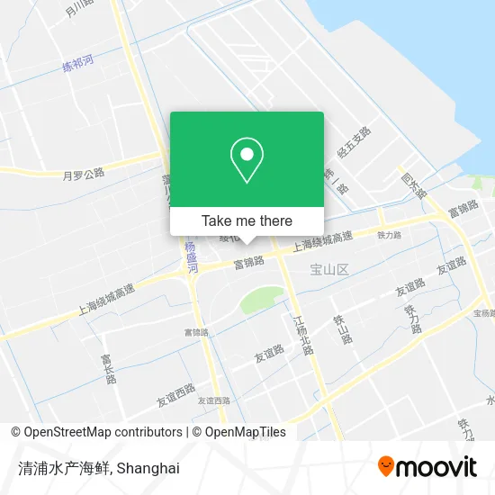 清浦水产海鲜 map
