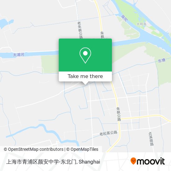 上海市青浦区颜安中学-东北门 map