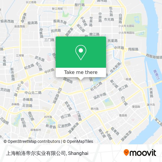 上海帕洛帝尔实业有限公司 map