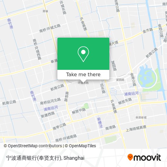 宁波通商银行(奉贤支行) map