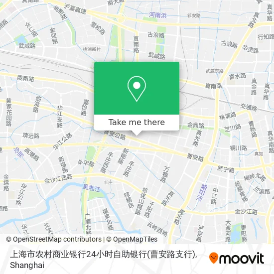 上海市农村商业银行24小时自助银行(曹安路支行) map