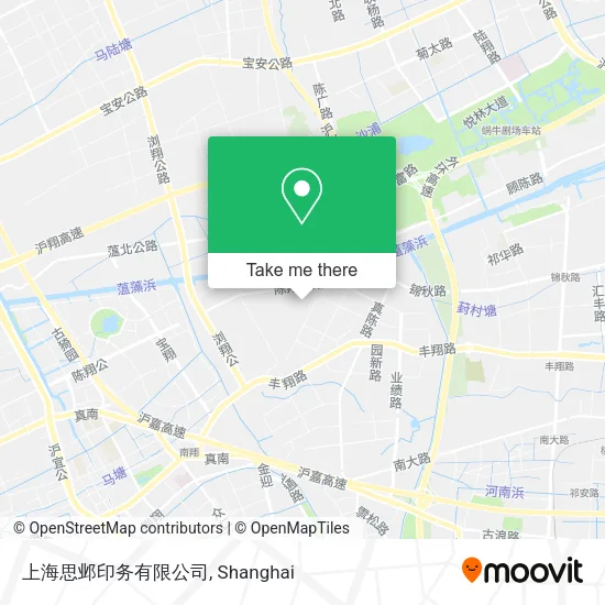 上海思邺印务有限公司 map