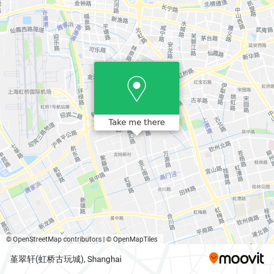 堇翠轩(虹桥古玩城) map
