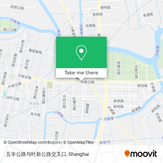 五丰公路与叶新公路交叉口 map