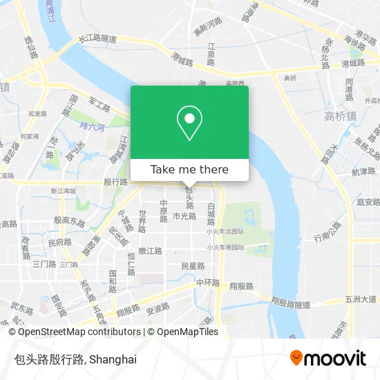 包头路殷行路 map