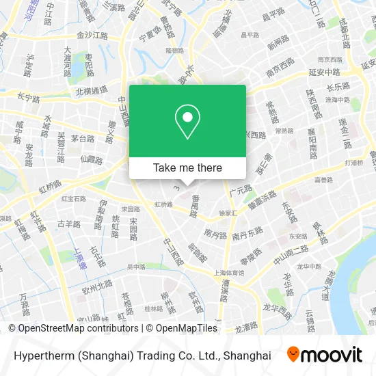 Hypertherm (Shanghai) Trading Co. Ltd. map