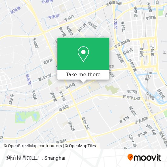 利谊模具加工厂 map