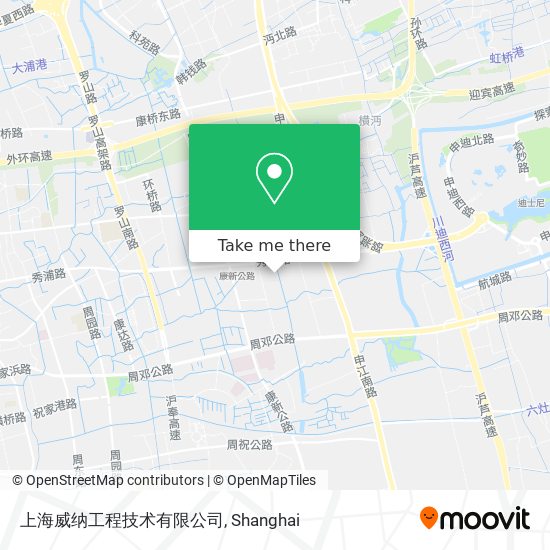 上海威纳工程技术有限公司 map