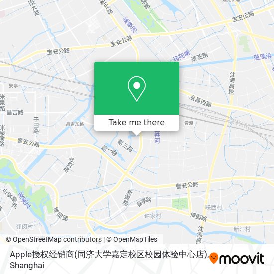 Apple授权经销商(同济大学嘉定校区校园体验中心店) map