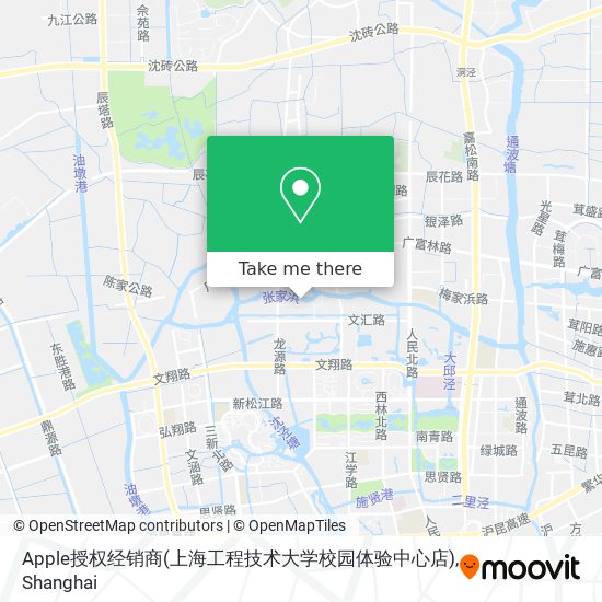 Apple授权经销商(上海工程技术大学校园体验中心店) map