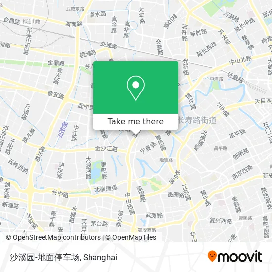 沙溪园-地面停车场 map