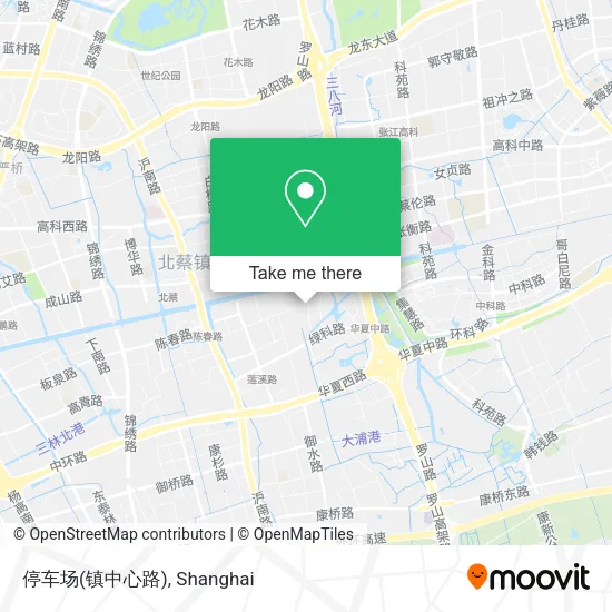停车场(镇中心路) map