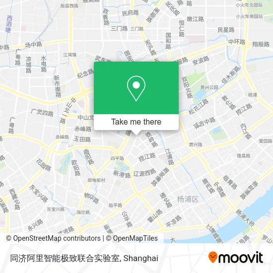 同济阿里智能极致联合实验室 map