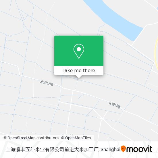 上海瀛丰五斗米业有限公司前进大米加工厂 map