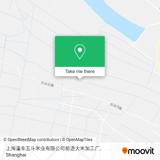 上海瀛丰五斗米业有限公司前进大米加工厂 map