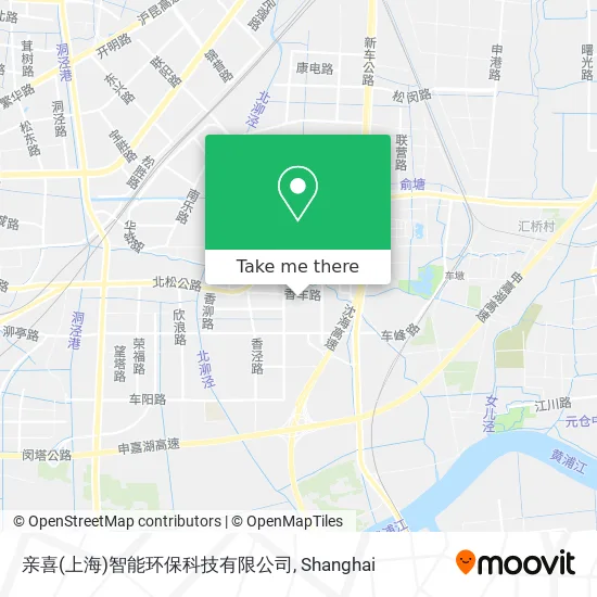 亲喜(上海)智能环保科技有限公司 map