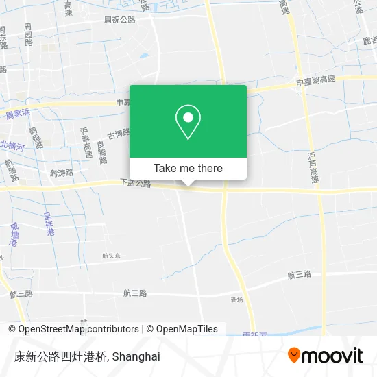 康新公路四灶港桥 map