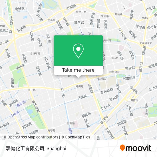 双健化工有限公司 map