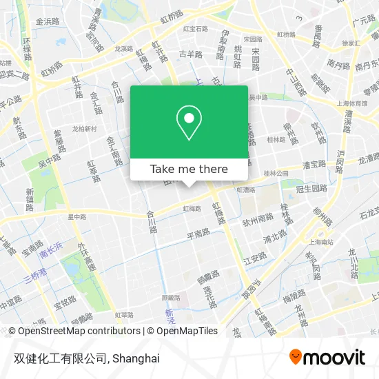 双健化工有限公司 map