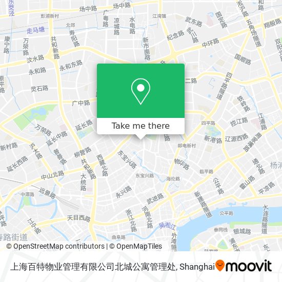 上海百特物业管理有限公司北城公寓管理处 map