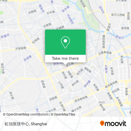 虹信医技中心 map