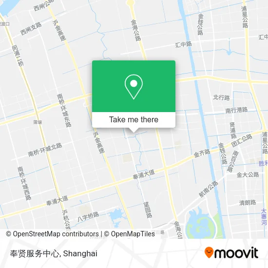 奉贤服务中心 map