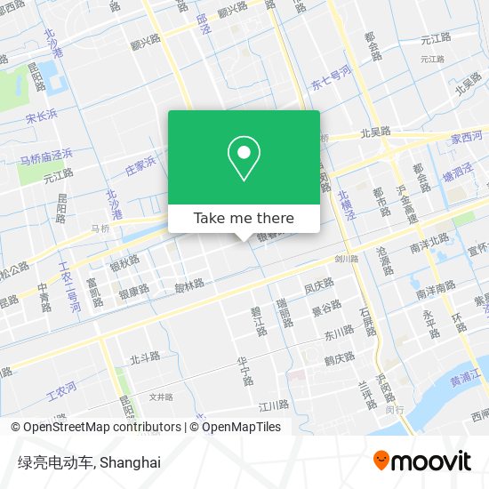 绿亮电动车 map