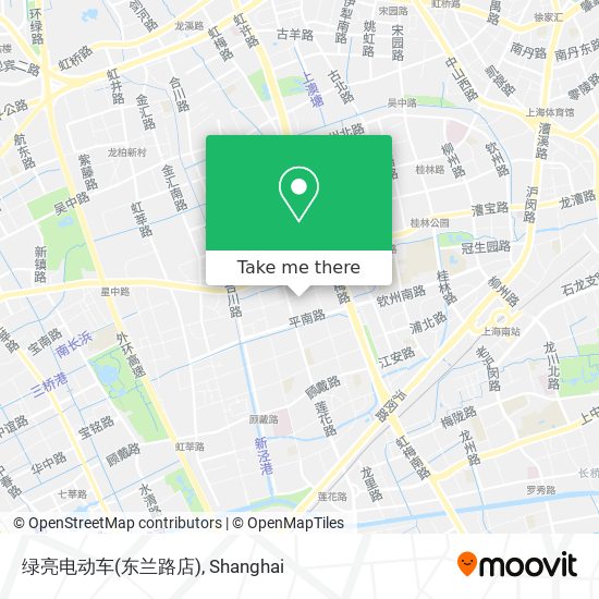 绿亮电动车(东兰路店) map