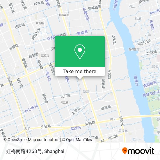 虹梅南路4263号 map