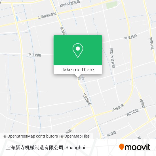 上海新寺机械制造有限公司 map