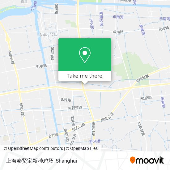 上海奉贤宝新种鸡场 map