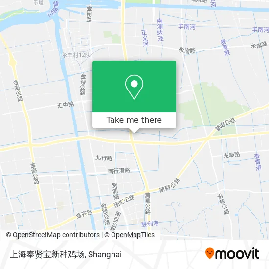 上海奉贤宝新种鸡场 map