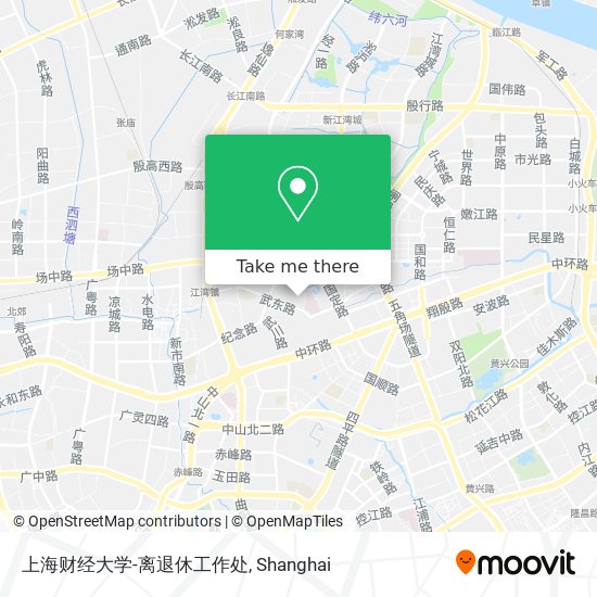 上海财经大学-离退休工作处 map