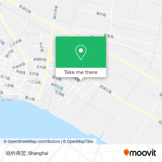 锐钤商贸 map