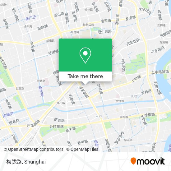 梅陇路 map