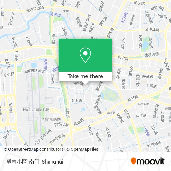 翠春小区-南门 map