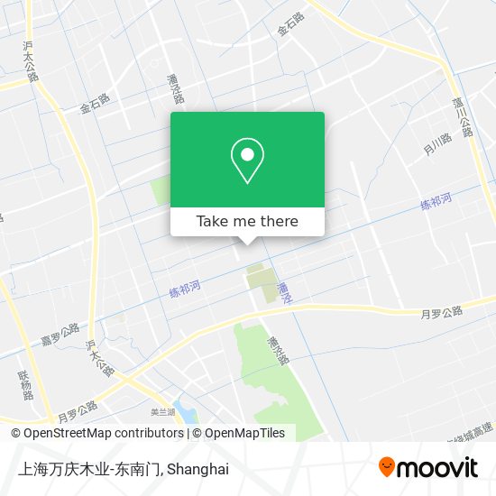 上海万庆木业-东南门 map