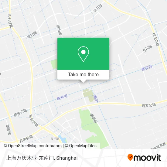 上海万庆木业-东南门 map
