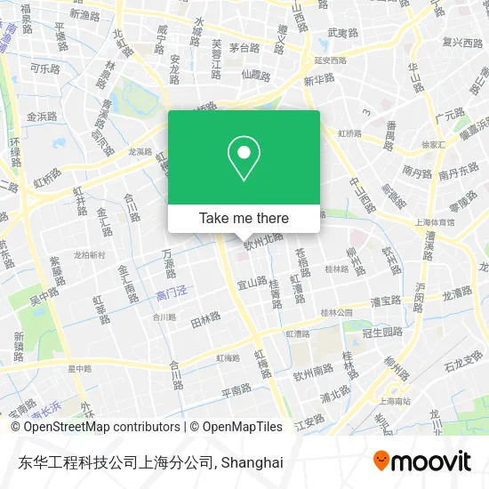 东华工程科技公司上海分公司 map