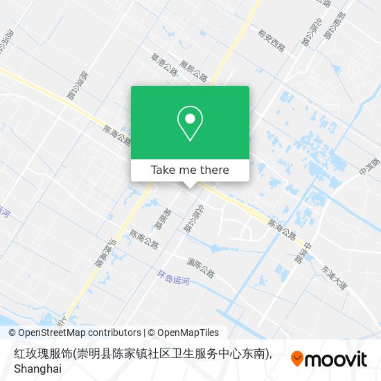 红玫瑰服饰(崇明县陈家镇社区卫生服务中心东南) map