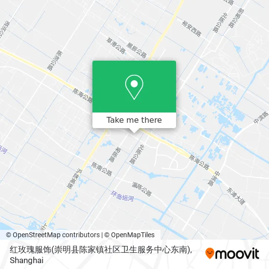 红玫瑰服饰(崇明县陈家镇社区卫生服务中心东南) map